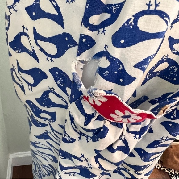 Vintage Denise are Here Partridge/Daisy 70s Halter Dress (see measurements) - Picture 10 of 16